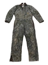 Duxbak Mens M Camo Green RealTree USA Made Insulated Coveralls