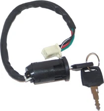 4 Pin Ignition Key Switch with 4 Wire for 50cc-125cc Chinese ATVs & Bikes Quads