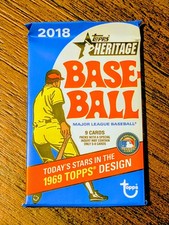 ⚡ [1x] 2018 Topps Heritage MLB Retail Box Pack SHOHEI OHTANI REAL ONE RC AUTOS