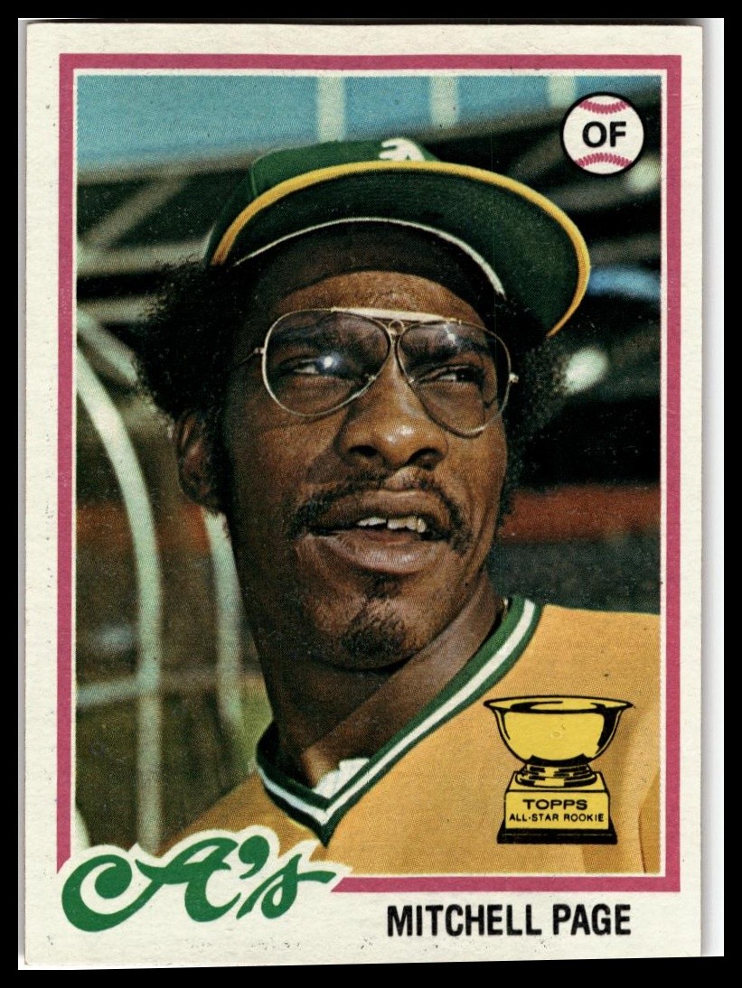 1978 Topps #55 Mitchell Page