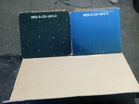 Nintendo NES Control Deck console 1990 Box and nserts Very Rare Turtles Sticker