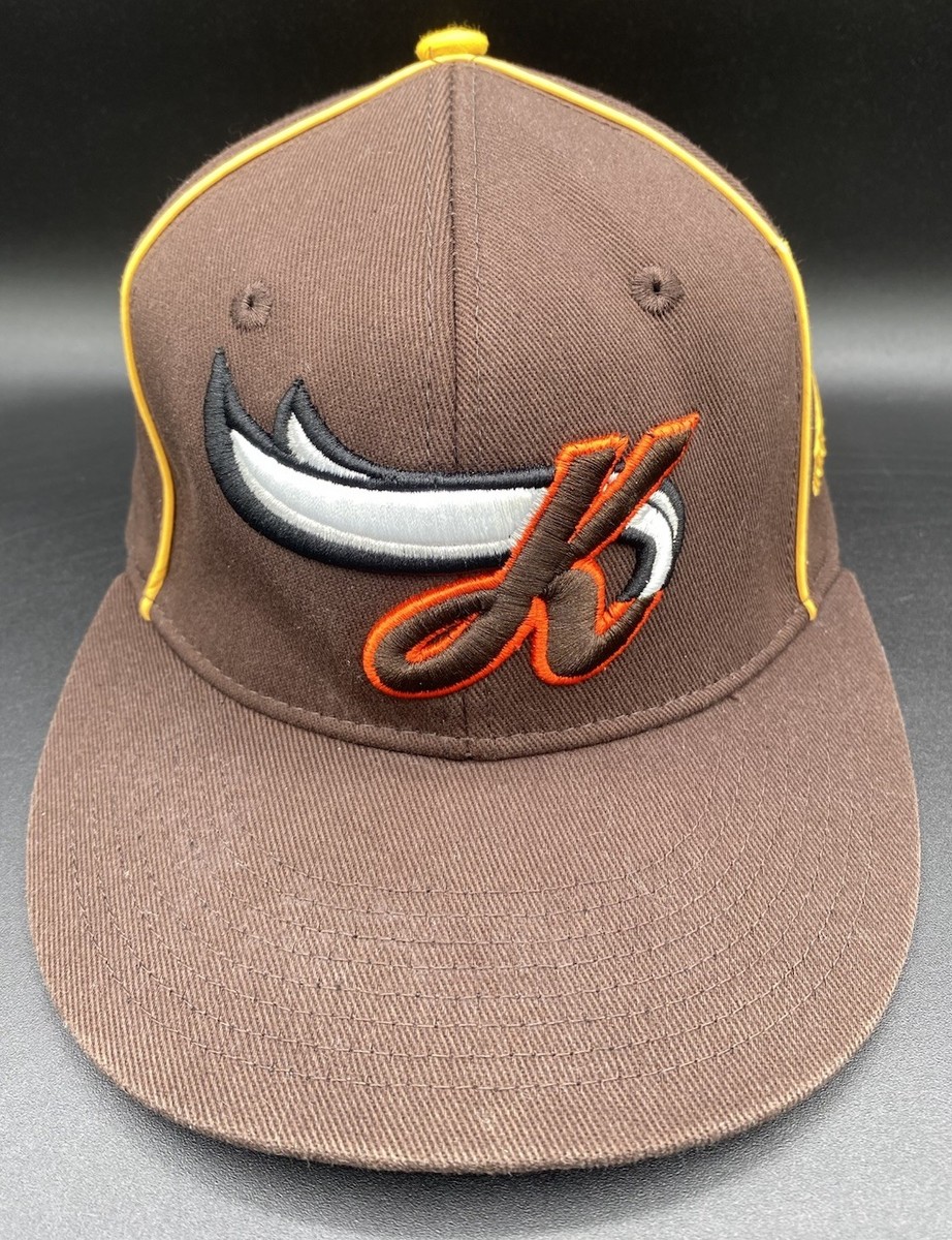Kokomo Jackrabbits Adidas Structured Superflex Flat Brim Hat Cap