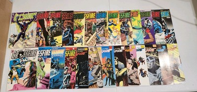 CROSSFIRE 12 1 - 26 ECLIPSE COMICS 1984 DAVE STEVENS ART COMPLETE SERIES
