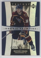 2005-06 Upper Deck Trilogy Rookie Premiere 917/999 Braydon Coburn #173 0a4