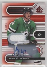 2022-23 Upper Deck SP Game Used Red Jersey /99 Miro Heiskanen #27 Auto 0z02