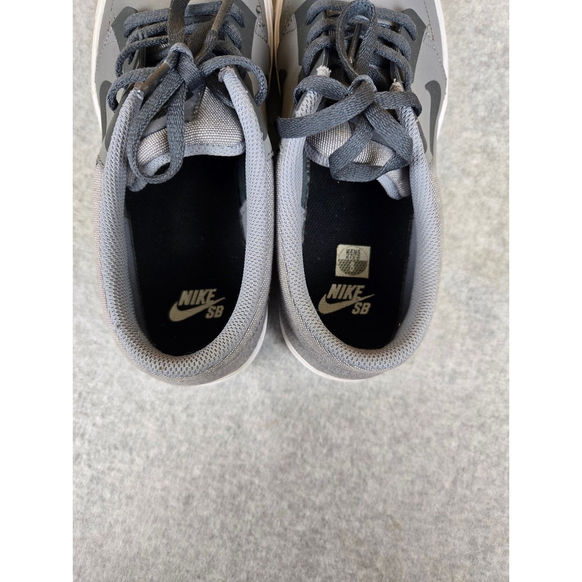 Nike Men’s SB Charge Sneakers Grey/White Size 8.5 Amazon.com | Nike Charge Canvas Shoe (Men), IB2748, White  main image 3