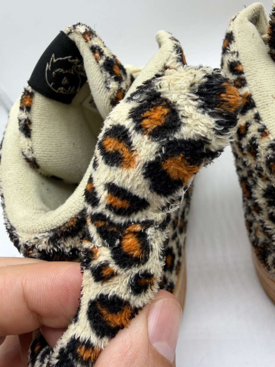  Jeremy Scott ヒョウ柄スニーカー US5.5 Adidas Jeremy Scott Leopard Cheetah Animal Tail Wings Bear Men's