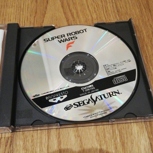 Sega Super Robot Wars F Sega Saturn Video Game Used Excellent Disc Included - Picture 5 of 7