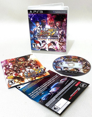Street Fighter 4 IV Super Arcade Edition PS3 Complete W/ Manual PlayStation 3