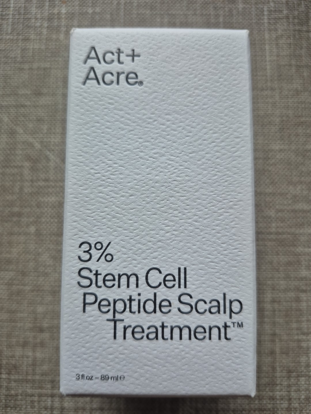 Act+ Acre 3% Stem Cell Peptide Scalp Treatment 3oz  New Free P&P