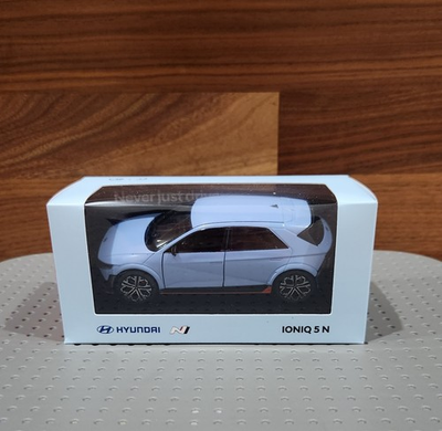 #ad Hyundai IONIQ 5 N 1:38 Diecast Mini Car Blue N Collection Miniature Display Toy $31.45
