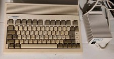 Commodore Amiga A600 Computer Used With Power Supply