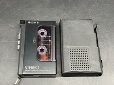 Sony TCS-430 Walkman registratore a cassette con custodia vintage