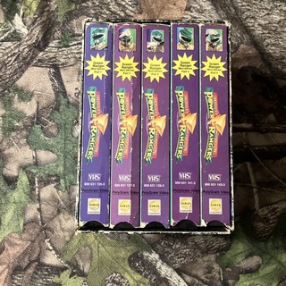 Power Rangers Green Ranger Miniseries VHS Collector’s Set 1994