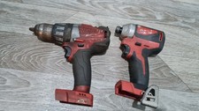 Milwaukee m18 FPD fuel drill  and M18 CBLID 18V Cordless Impact Driver