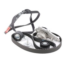 Kit Distribuzione+pompa Acqua+cinghia Servizi Ford Fiesta V 1.4 Tdci 50kw 68cv - Miniatura 1