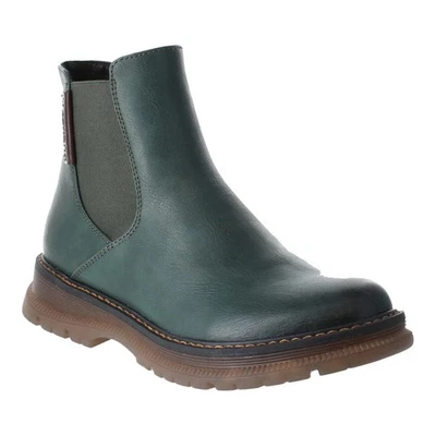 Westland By Josef Seibel Peyton 02 Green Vegan Friendly Zip Ankle Boots