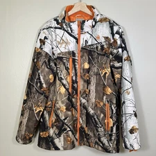 EUC Legendary Whitetail Hunting Jacket Original Deer Gear Camo Size M