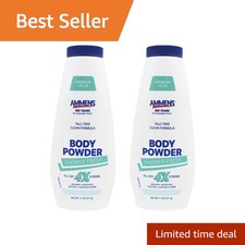 Ammens Powder Shower Fresh, 11 oz, 2 Pack