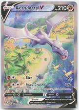 Pokemon Aerodactyl V 180/196 NM UR Lost Origin Holo
