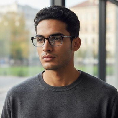 Ted Baker London TFM009 BLK 52[]18-145 Eyeglasses/Frames CB16