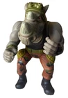 Vtg 1990 Playmates Giant Teenage Mutant Ninja Turtles Rocksteady 13” Figure