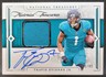 2023 Panini National Treasures Travis Etienne Jr. Material /49 Auto Jaguars PN