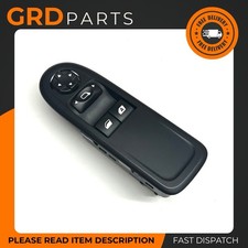 GENUINE CITROEN C3 MK2 2009-2016 FRONT DRIVERS ELECTRIC WINDOW SWITCH 96637529XT