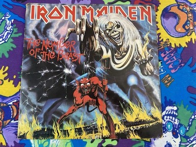 IRON MAIDEN NUMBER of the BEAST (1982) Original Pressing ST 12202
