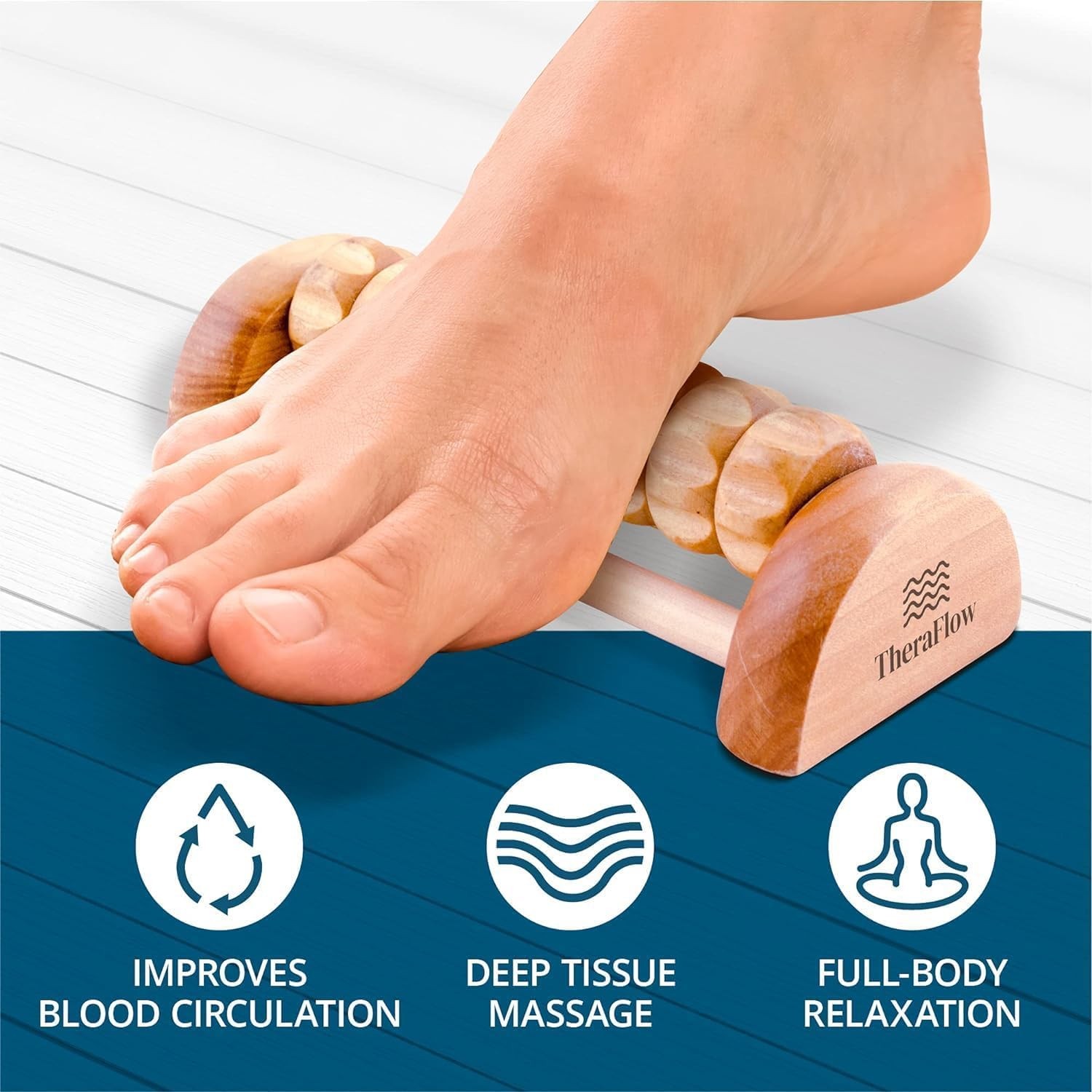 Compact Foot Roller for Plantar Fasciitis Relief |Relaxing Gifts for Mom and Dad