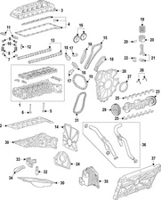 Genuine GM Engine Timing Chain Guide 55489213