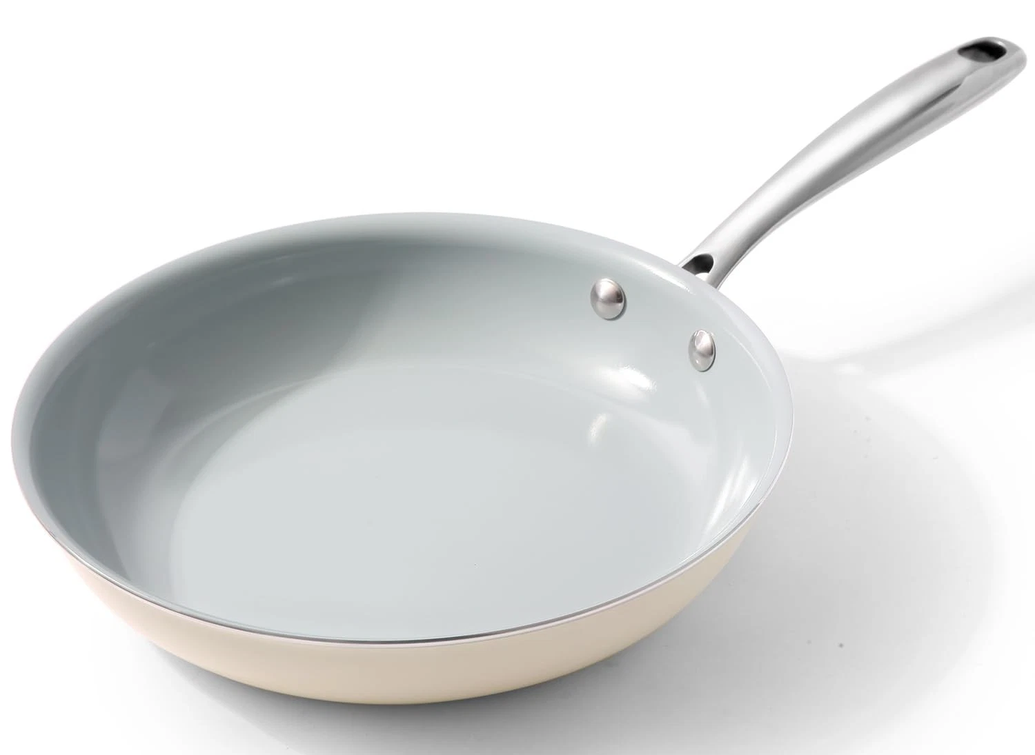 Nonstick Frying Pans Ceramic Skillet: 8Inches Non Stick Egg Fry Pan - PFOA PT...