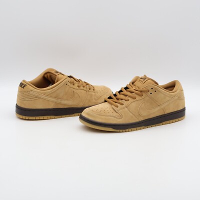 BQ6817-204 Nike SB Dunk Low Pro Wheat Baroque Brown Gum Mocha