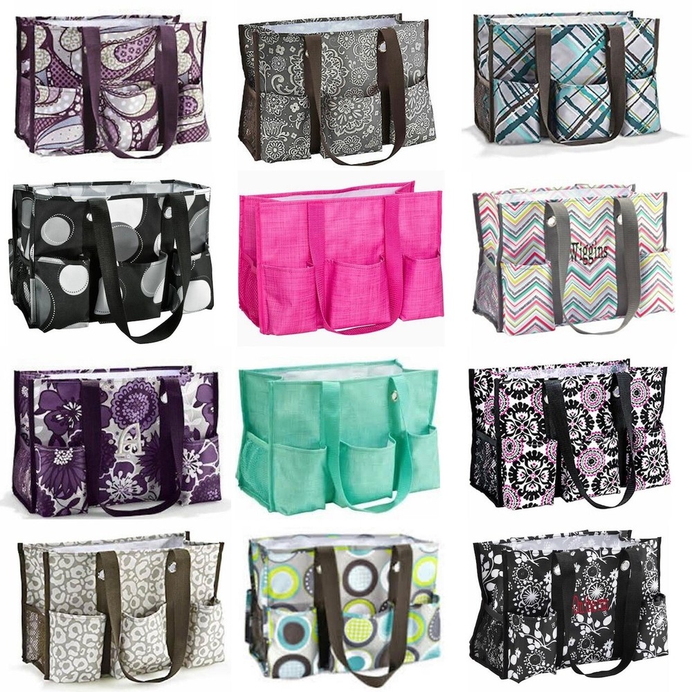 Thirty One Bulk Organizing Utility Mummy Beach Shoulder Tote Storage Bag 31 New