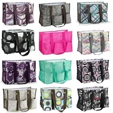 Thirty One Bulk Organizing Utility Mummy Beach Shoulder Tote Storage Bag 31 New
