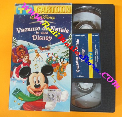 Vhs Film Vacanze Di Natale In Casa Disney Animazione Tv Sorrisi F87 No Dvd Ebay