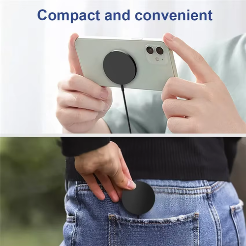 Wireless Charger Charger - Magnetyczna szybka ładowarka - USB A + Type C - Zdjęcie 13 z 13