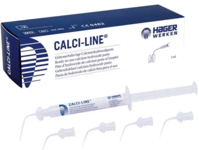 HAGER WERKEN - CALCI-LINE Calci-Line Calciumhydroxid Zahn Wurzelkanalfüllung Wurzelkanalbehandlung Zement