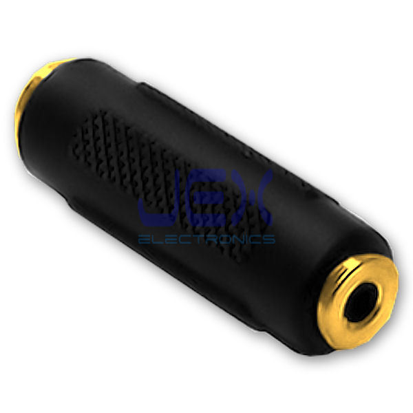 10X Female to Fml Stereo 1/8" 3.5mm Jack Audio Connector/Coupler Gold Plated Lot