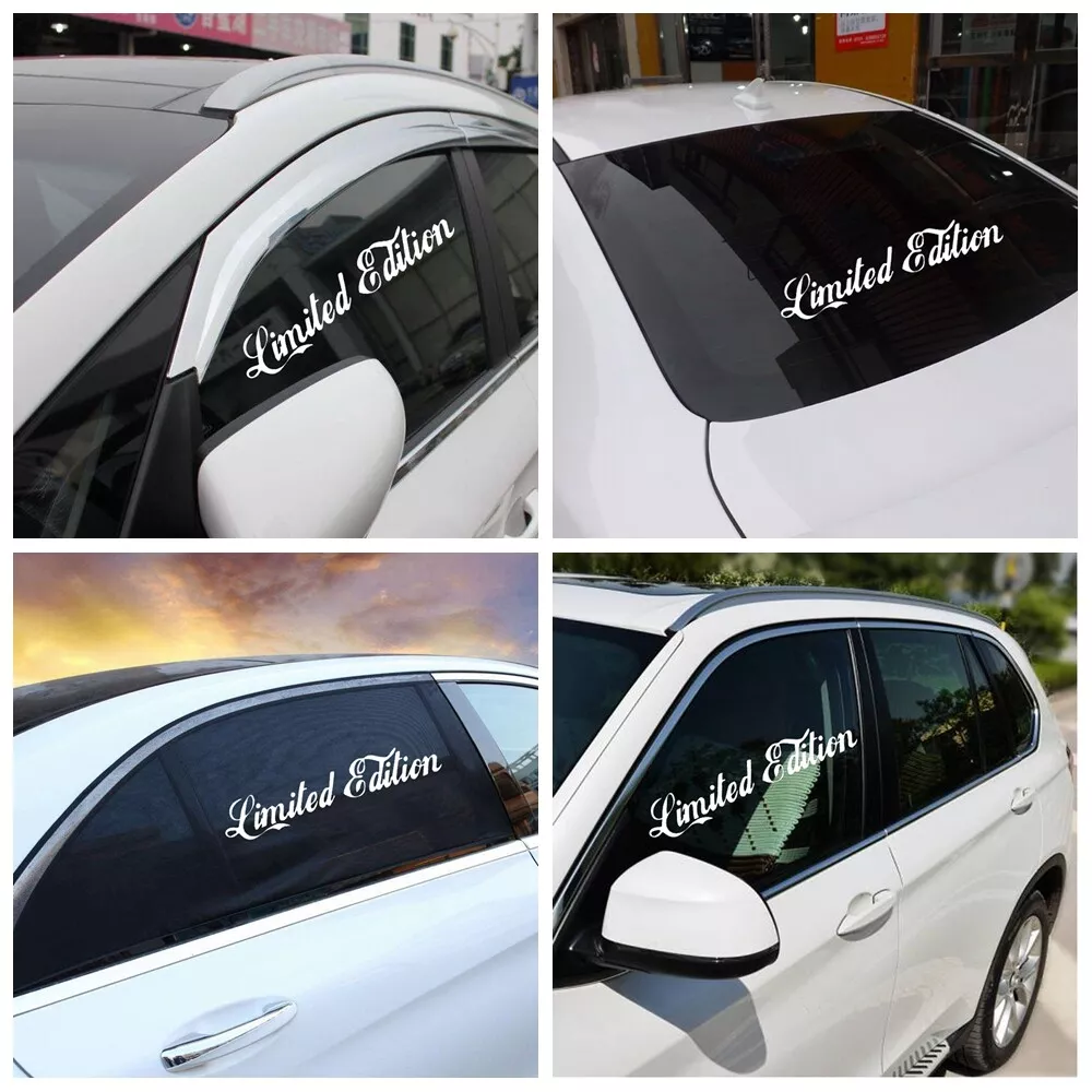 Car Accessories Reflective Window Car Stickers Limited Edition