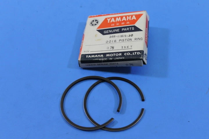 Новые из старых запасов поршневые кольца Yamaha 0,75 1968 YR2 1969 R3 НОМЕР ДЕТАЛИ 168-11601-30-00 - Изображение 3 из 4