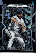 2022 Panini Chronicles #12 Aaron Ashby Obsidian