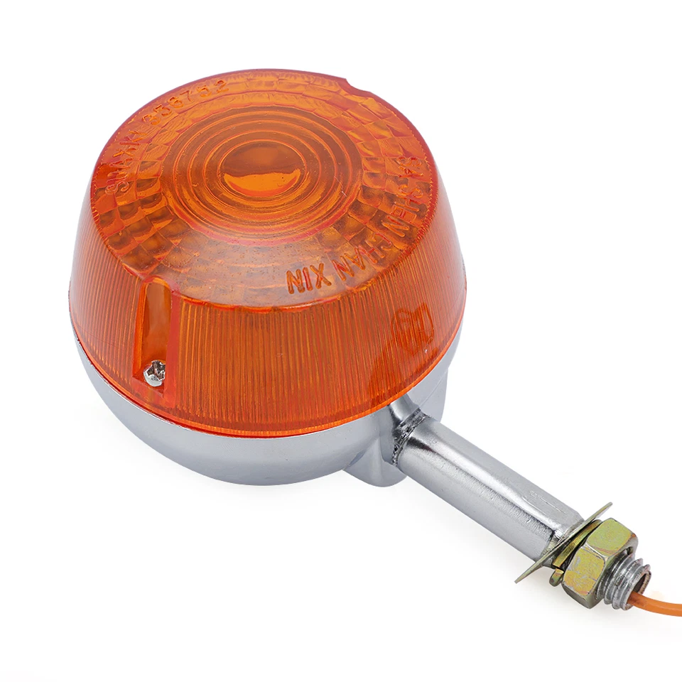 Par PARA Suzuki FA50 FA50x Shuttle Scooter 1980-1991 Indicador de señal de giro ámbar Foto 3 de 4