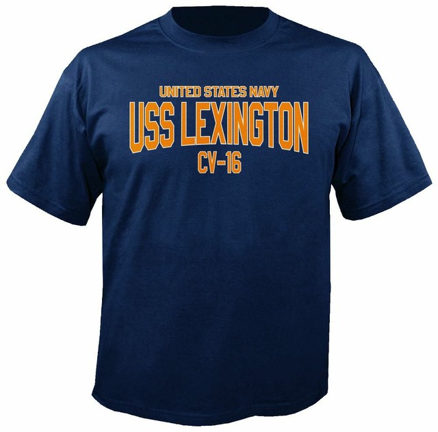 USS Lexington CV16 TShirt US Navy Officially Licensed eBay