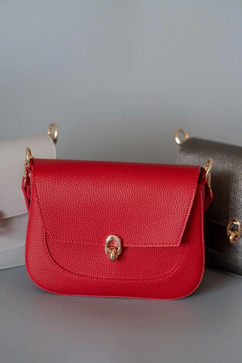 SAINT LAURENT (YSL) borsa a tracolla borsa in pelle premium borsa in pelle italiana borsa a tracolla in pelle