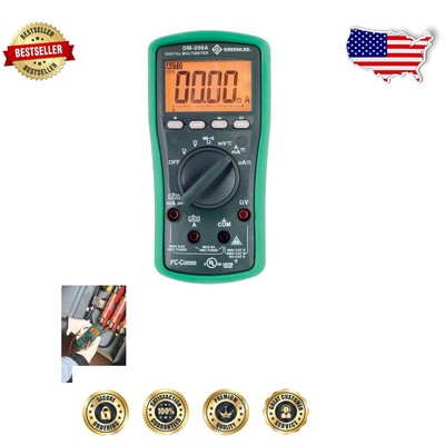 Versatile 600V CAT III Digital Multimeter   Accurate Measurements Included