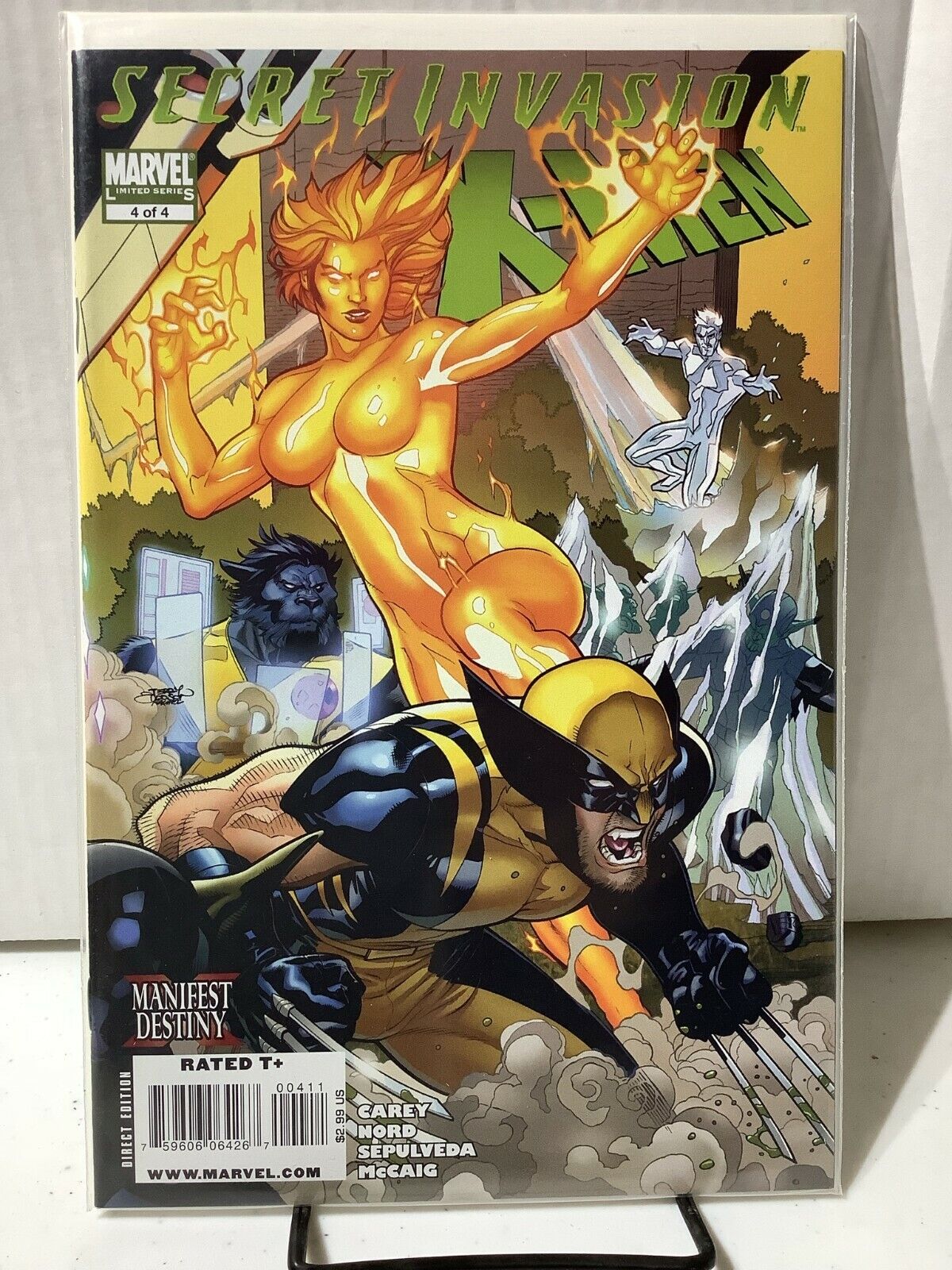 Secret Invasion X-Men #4 - VF-NM New Unread - Combined Shipping Available