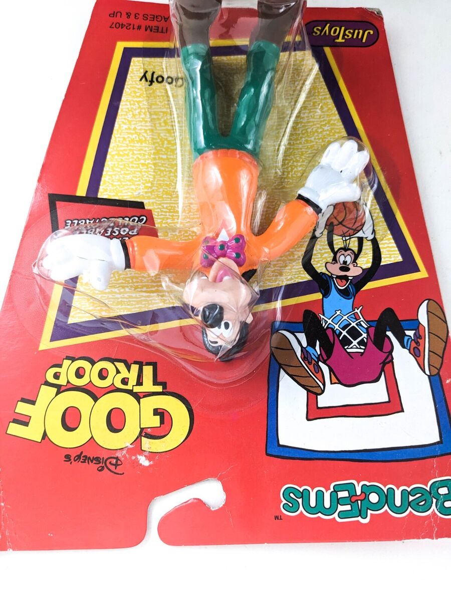 Pistol Goofy PJ Vintage Disney Goof Troop Bend-Ems Figure Pistol Goofy PJ Vintage Disney Goof Troop Bend-Ems Figure