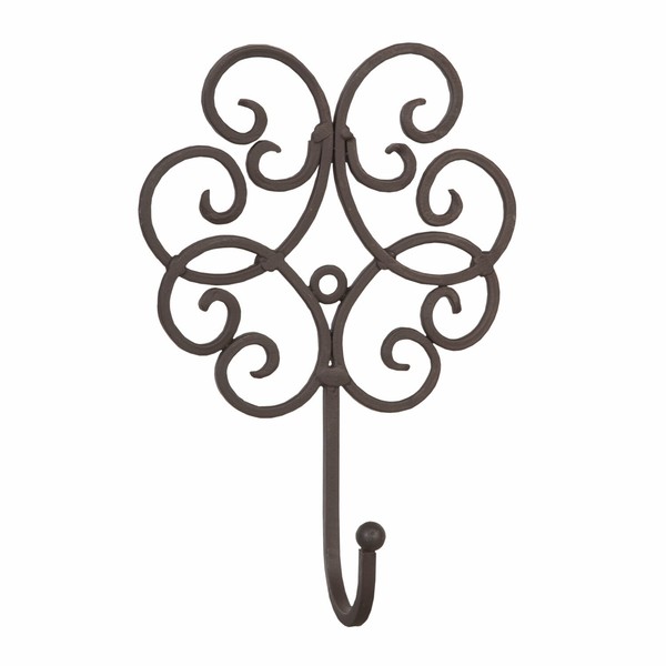 Clayre & Eef 6Y1254 Filgraner Wandhaken Garderobe Haken Braun Ca. 13X5X19 Cm-image
