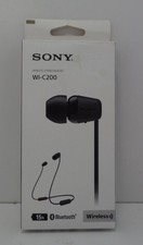 Sony WIC200 Wireless In-ear Headphones - Black for sale online | eBay